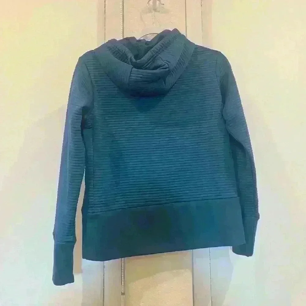 NIKE Cropped Hoody Jacket Sz XS in pretty teal - EUC
